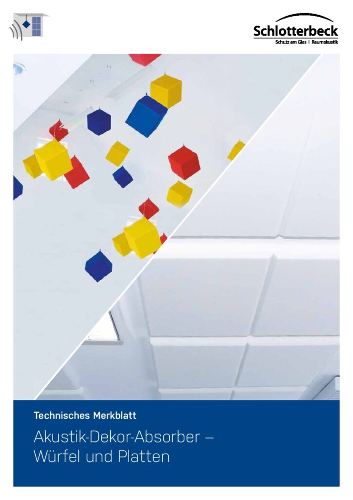 Produktinfo Dekor-Absorber