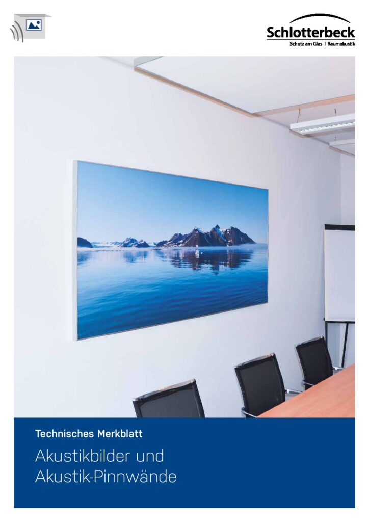 Produktinfo Akustikbilder