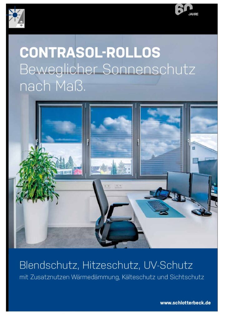 Infobroschüre Rollos